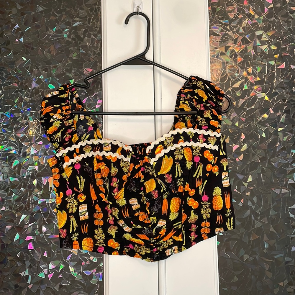 NWT VEGGIE Crop corset top by Urban Outfitters